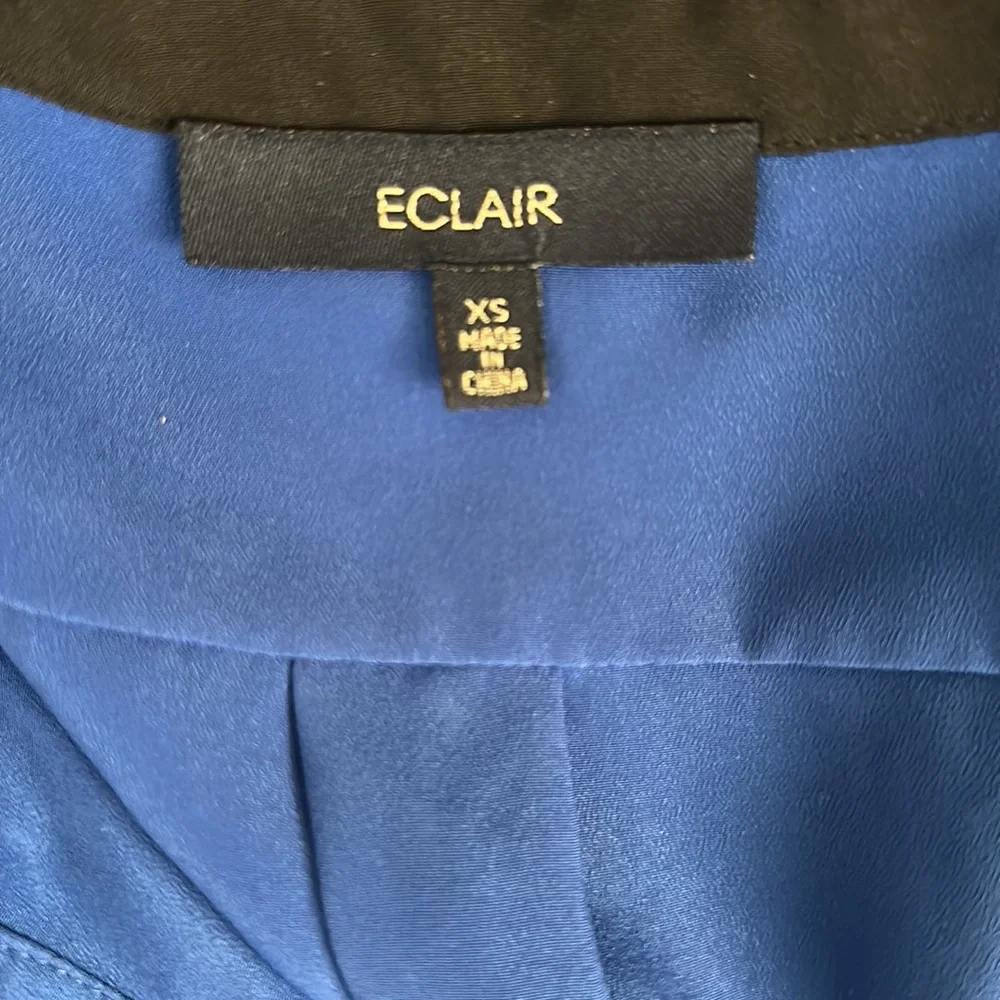Eclair XS Blouse Royal Blue - Picture 4 of 5